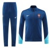 Chaqueta De Entrenamiento Trajes Portugal 2024-25 Azul - Hombre